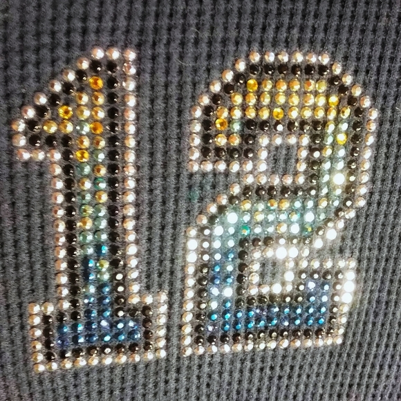 Christine Alexander Seahawks 12 Zip Up Hoodie - Picture 2 of 4